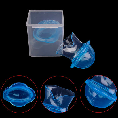 Anti Snoring Tongue Device Silicone Sleep Apnea Aid Stop Snore Sleeve Aone Blue