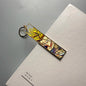 Anime Metal Hollow Out Keychains Bookmark Cute Jet Manga Fashion Bag Key Tag Jewelry Accessory Key Ring Holder Gift Anime