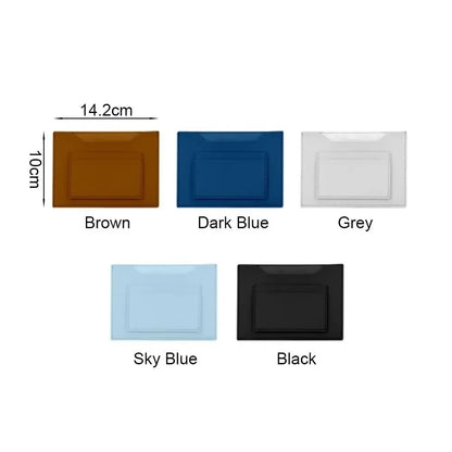 Multi-Slots RFID Blocking Passport Cover, Waterproof Travel Wallet Holder for Cards ID Certificates & Cash, PU Leather Purse