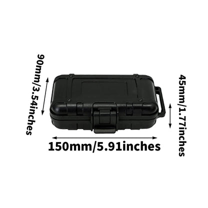 HONEYPUFF Sealed storage box storage tank with strong magnet UV protection storage tube Portable Car Organizer Car Storage Box