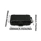 HONEYPUFF Sealed storage box storage tank with strong magnet UV protection storage tube Portable Car Organizer Car Storage Box