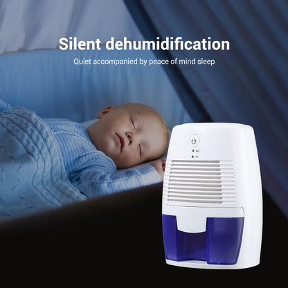 Household Mini Dehumidifier Bedroom Dryer Portable Mute Quick Moisture Absorber Dehumidifier Bathroom Closet Desiccant USB Plug