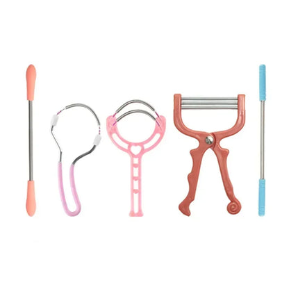 1pc Facial Hair Epilator Safe Handheld Spring Roller Women Facial Hair Removal Epilator Face Care Massager Beauty Epilator Tools