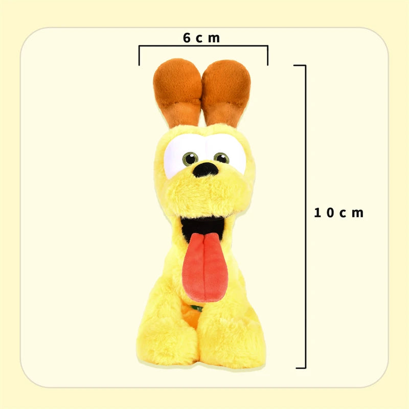 Original GARFIELD FAMILY Kawaii Soft Plush Toys Cute Cartoon Garfield Cat Odie Stuffed Animals Peluche Dolls Birthdays Gifts Kid