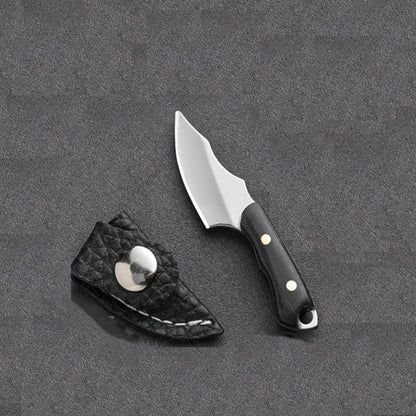 EDC Mini Knife Sharp Mini Kitchen Knife Gift Carry Pocket Knives Unboxing Tool Portable Paper Cutting EDC Fixed Keychain Knife