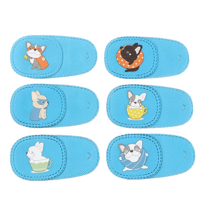 【6Pcs/set Children Health Care Kids Occlusion Medical Lazy Eye Patch Eyeshade For Kids Strabismus Vision Care Kit】