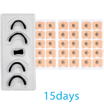 2026Anti-Snoring Nasal Strips Kit Magnetic Nose Strips for Nasal Breathing Dilators Sports Air Improvement And Better Sleeping