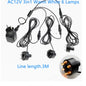 6 LED Underwater Lights12V Aquarium Waterfall Night-Lights Garden Spotlight Lamp Swimming Pool Fountains Pond