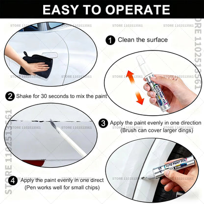 Car Paint Repair Pen For Cadillac XT4 Touch Up Scratch Remover DIY Auto Accessories White Purple Blue G59 Blue GZC Red GNT