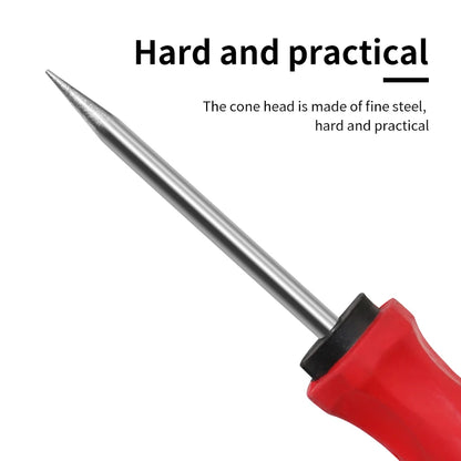 Awl Straight Cone Handle Tool Awl Hand Stitching Taper Needle Tool Craft Sewing Supplies Floor Wall Seam Cleaning Tool