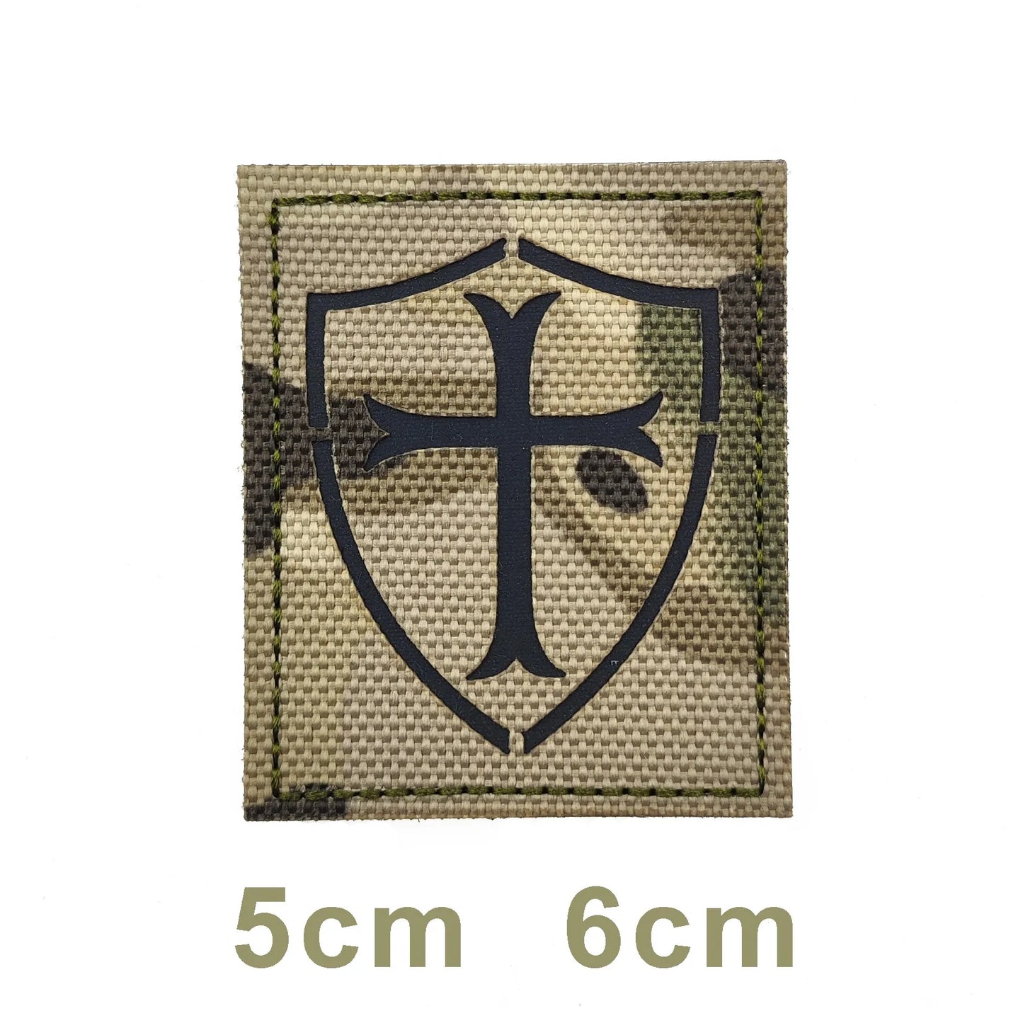 Cross Skull Finger Skeleton Tactical Clothes Vest Backpack Templar Knight Ride Bounty of Hunter Ranger Tags Magic Patch