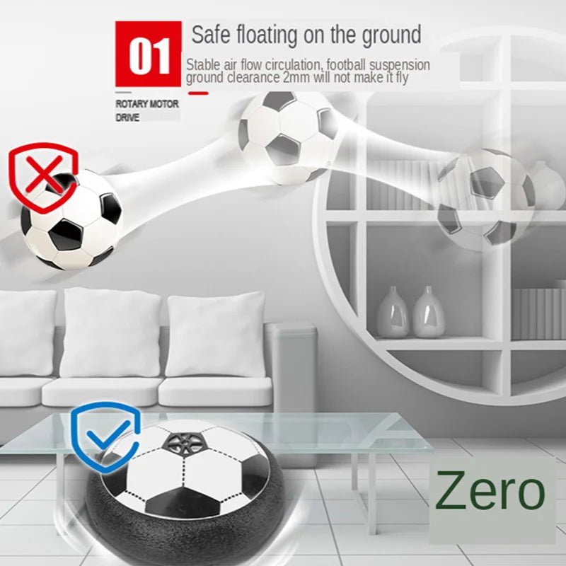 Hover Soccer Ball Toys for Children Electric Floating Football with LED Light Music Soccer Ball Outdoor Game Sport Toys for Kids