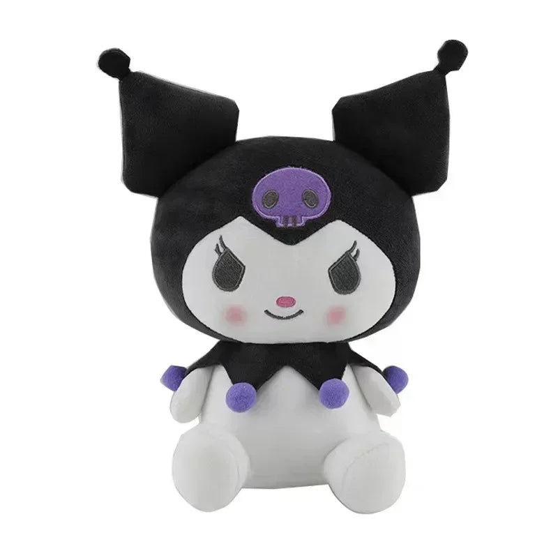 Sanrio Plush Cute Cinnamoroll hello kitty Kuromi My Melody Plush Toys Doll Pillow Anime Cartoon Kids Gifts Room Decoration Dolls