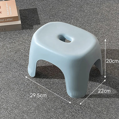 Bathroom Stools Shoe Stools Household Plastic Stool Thickened Stackable Small Benches Fishing Stool Children's Low Stool