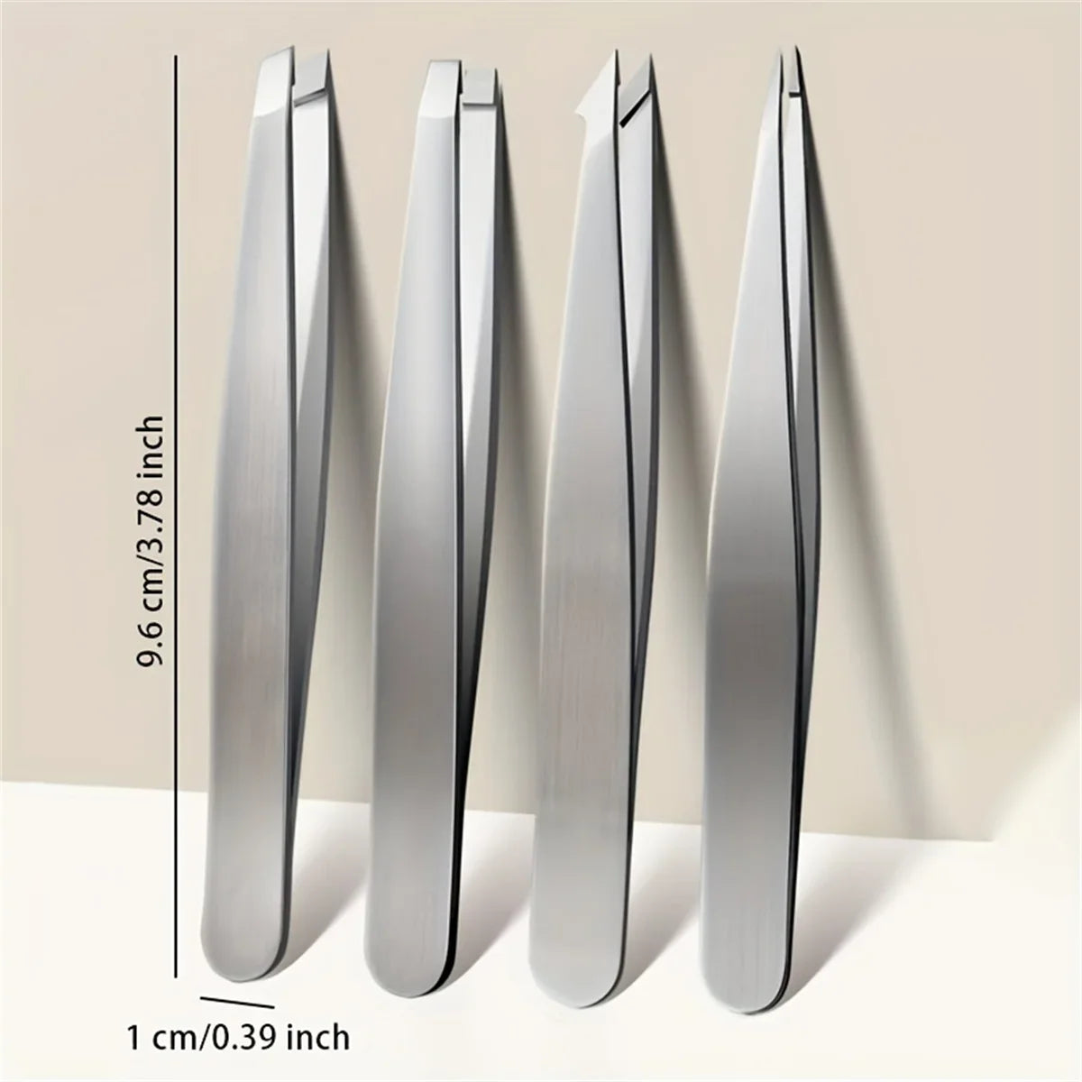 1/4 Pcs Professional Beauty Tool Eyebrow Tweezers Set Stainless Steel Eyebrow Forceps Set For Facial Hair Inward Growing women