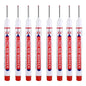 8Pcs/Set 20mm Deep Hole Long Nib Head Markers For Metal Perforating Pen Waterproof Bathroom Woodworking Decoration Multi-Purpose