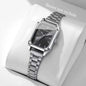 Fashion Rectangle Women Watches Simple Analog Quartz Wristwatch for Girls Clock Gift Reloj Mujer（Without Box）