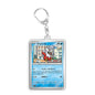Keychain For Pokemon Duskull Cynthia Popplio Acrylic Homemade Cartoon Anime Backpack Pendant Decoration Collection Fans Gift 5cm