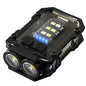 High Bright Flashlight USB Charging Super Bright Torch 180LM Portable Keychain Light Multifunctional for Camping Fishing Walking