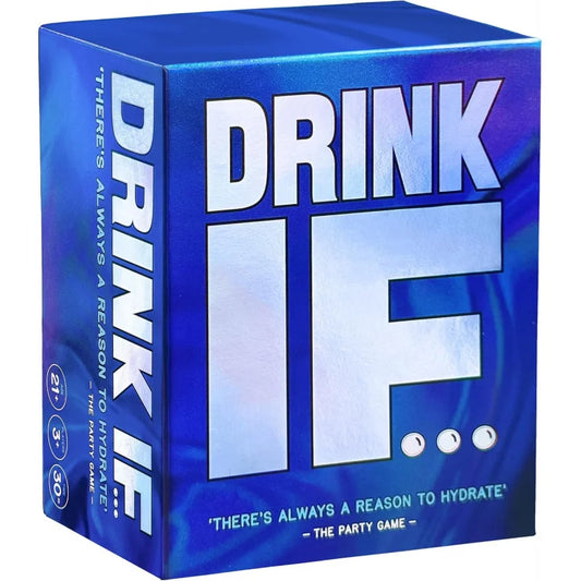 If You Drink... Adult Cocktail Party Game - For Friends and Family 600 A Funny Question, Fun Party and Card Game