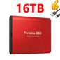 Genuine Portable SSD 1TB High Speed External Hard Drive 2TB/4TB USB 3.2 Hard Disk 16TB Mass Solid State Drive for Laptop/PC/MAC