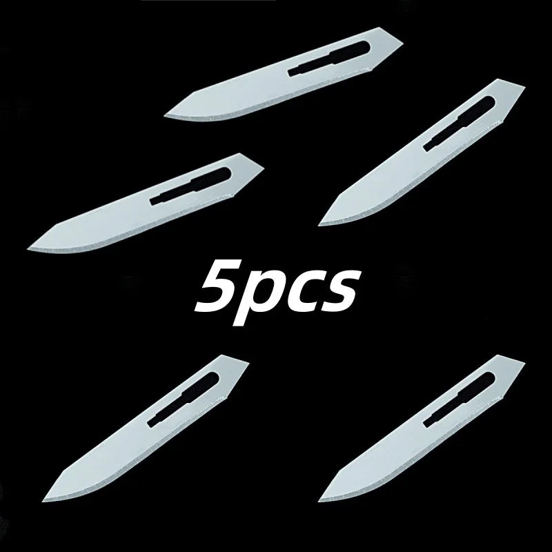 60 blade 7cm, suitable for art carving, mobile phone repair, movie blade, DIY hand tool trimming, can install folding handle