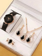 6-piece Women's Watch Fashion Watch Women's Versatile High end Women's Watch Women's Watch Set