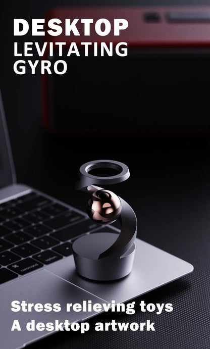Gravity Defying Kinetic Fidget Spinners Office Desk Toy Desktop Stress Relief Toy Alloy Decompression Hypnosis Rotating Gyro