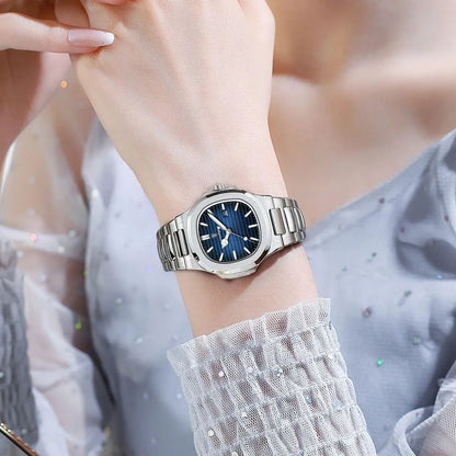 POEDAGAR Luxury Woman’s Quartz Watch Date Waterproof Luminous Ladies Wristwatch Stainless Steel Fashion Watches For Women casual