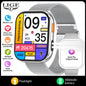 LIGE AMOLED Smart Watch Men 2.04 Screen Bluetooth Call Health Monitor IP68 Waterproof Sport Women Smartwatch New For Android IOS
