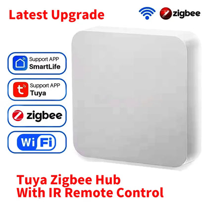 Tuya Zigbee 3.0 Gateway Hub Smart Home Wireless Bridge Smart Life APP Remote Control Automation Device Works with Alexa Google