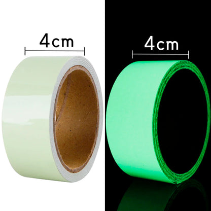 YX Luminous Fluorescent Night Self-adhesive Glow In The Dark Sticker Tape Safety Security Home Decoration Warning Adhesive Tape
