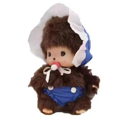 15cm Kid's DIY Monkey Cute Kawaii Plush Doll Soft Super School Bag Pendant Keychain Stuffed Animal Movie Doll Birthday Gift