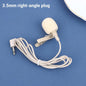 Microphone 80-20KHZ ZL-F1720 S/A/B/C/D Beige Lapel Clip Mic With 2pcs Cover Microphone Replace Accessories