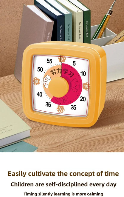 School Visual Timer for Children with Night Light, Digital Stopwatch, Pomodoro Timer for Kitchen and Home Use