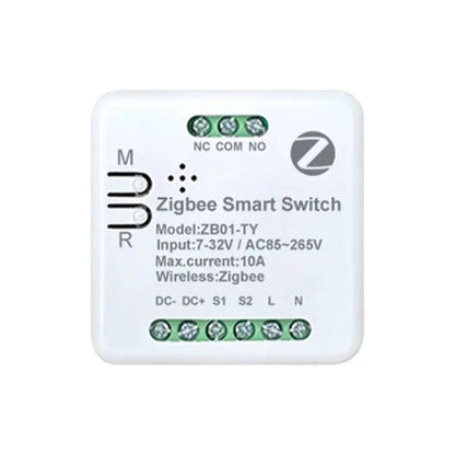 【ORNAMENT】Zigbee Smart Switch Module Mini Momentary Self-Locking 10A DIY Breaker Controller For Tuya/Smart Life App