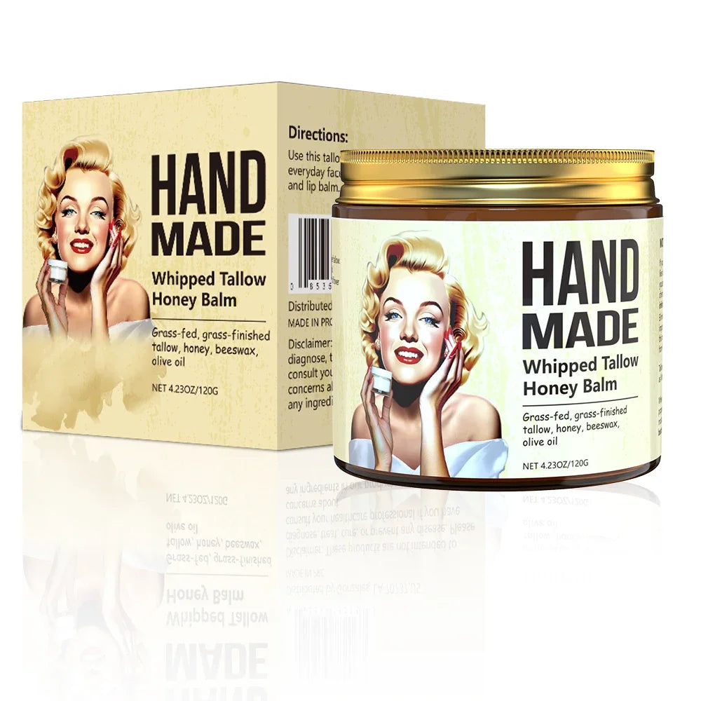ENVISHA Handmade Skin Care Honey Whipped Tallow Face Cream Moisturizing Firming Nourishing Beauty Health