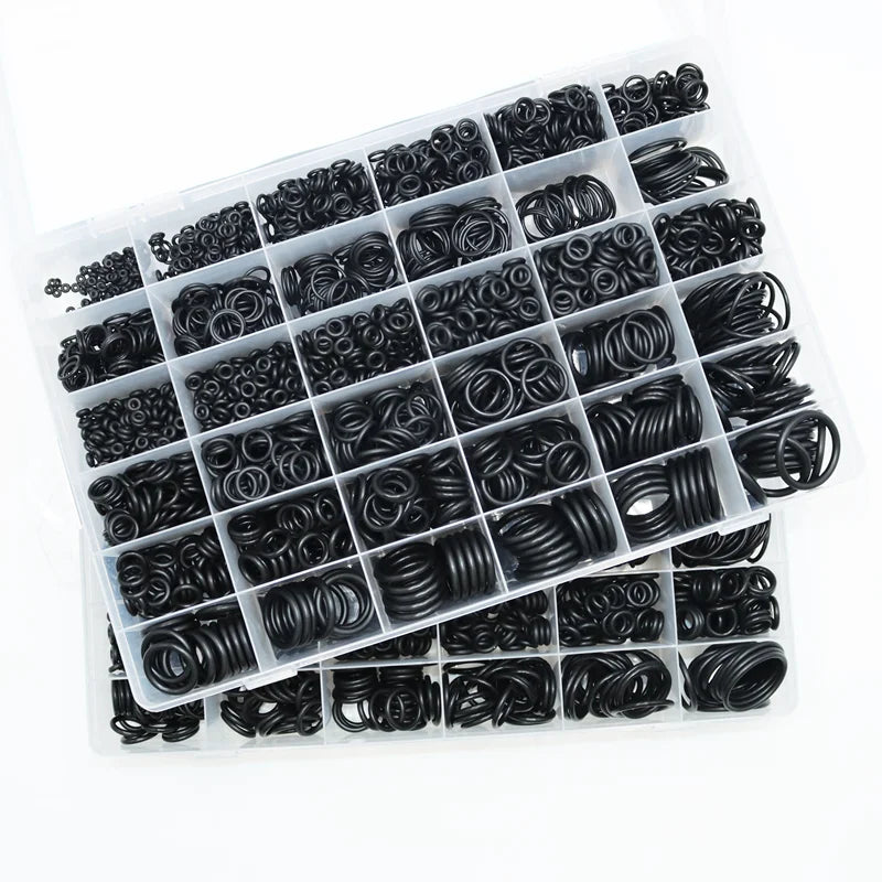 O Ring NBR Seal Washer Plumbing Gasket Thickness 1/1.5/2.0/2.4/3.1/4.0 Nitrile Butadiene Rubber Spacer Oil Resistance Oring Kit