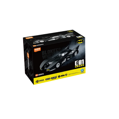 BLOKEES WHEELS Batman E02 Batmobile Casey Putsch 1:64 Toy 1997 Car DC Arkham Justice League Dark Knight Assembly Action Figure