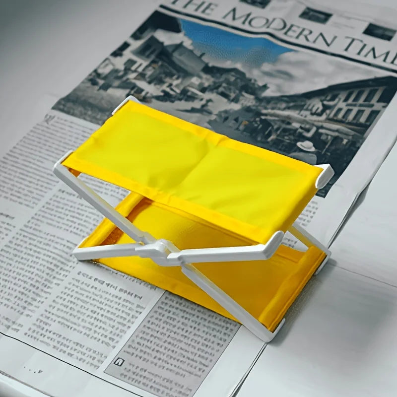 Vintage Beach Lounge Chair Headrest | Lightweight Foldable Beach Pillow