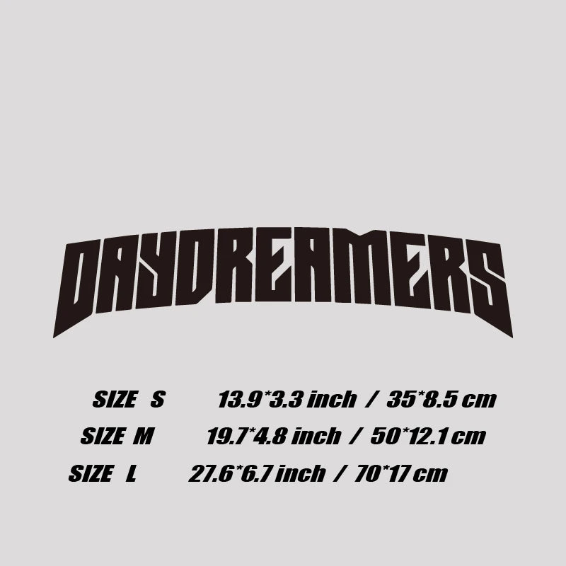 JDM STYLE 'DAY DREAMERS' DECAL, Personalised Decorative Accessories Decal Waterproof With High Quality, For a Unique Look!