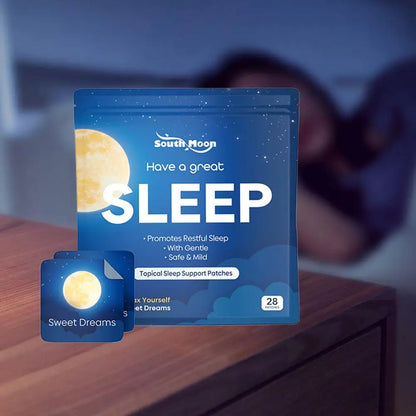 Gentle Safe Sleep Support Acupoint Patches Deep Relaxing Anti‑Insomnia Stickers Stress Fatigue Reliever Portable Sleep Aid Patch