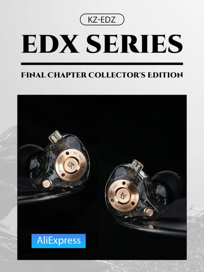 KZ EDX pro Earphones Bass In Ear Monitor Headphones Sport Noise Cancelling HIFI Headset New Arrival!