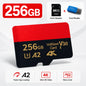 High Speed Micro TF SD Card 128GB 256GB Class10 U3 V30 for Camera Drone Driving Recorder Waterproof Memory Card