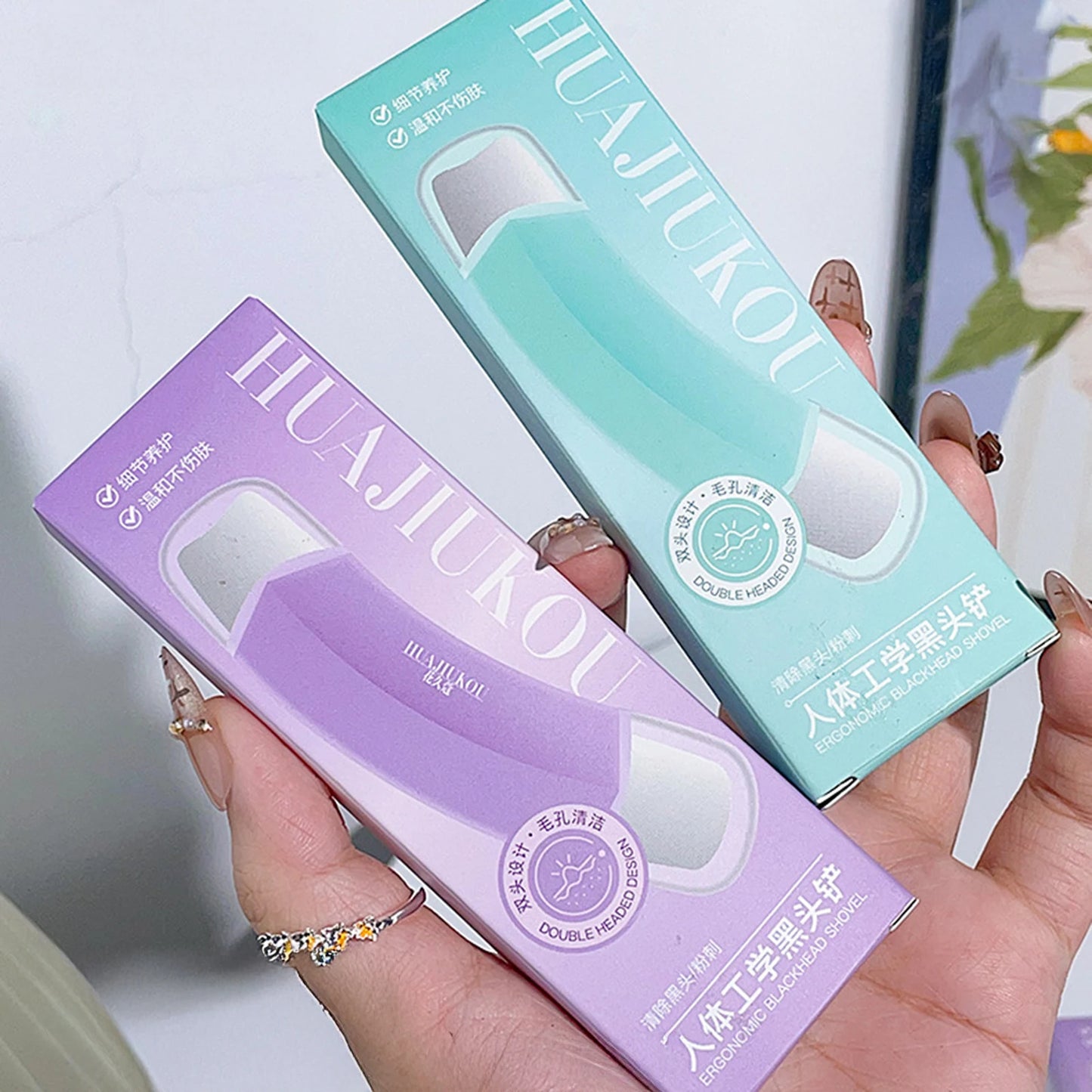 Double Headed Deep Cleansing Blackhead And Whitehead Removal Tool For Nose And Face - Skin Pore Cleaner Skin Care Beauty Tools