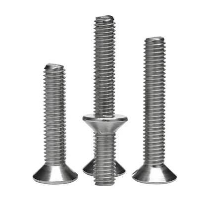 304 Stainless Steel DIN7991 Countersunk Head Hex Socket Screws Bolt Allen Thread Machine Metal Screws M2 M2.5 M3 M4 M5 M6 M8 M10