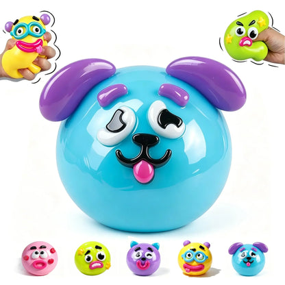 2026 NEW Smushers Squishy, Curiosities Dog Face Swap Squishy Toy, Soft Moldable Cute Slow Rise Squeeze Toy Adult Fun gifts