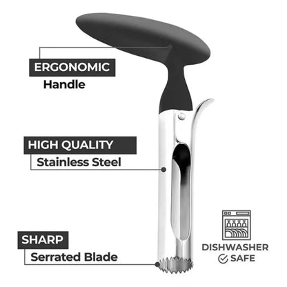 1pc High Quality Stainless Steel Kitchen Apple Core Tool Fruit Cutting Machine Sharp, Easy To Use and Clean and Durable
