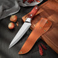 Stainless Steel Cow and Sheep Cutting Knife, Pig Specific Bone Cutting Knife, Pointed Knife, Meat Cutting Kitchen Knife.