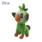 70 Styles Pokemon Plush Toy Dragapult Gengar Pikachu Eevee Evolution Scorbunny Cinderace Doll Morpeko Christmas Gift for Kids